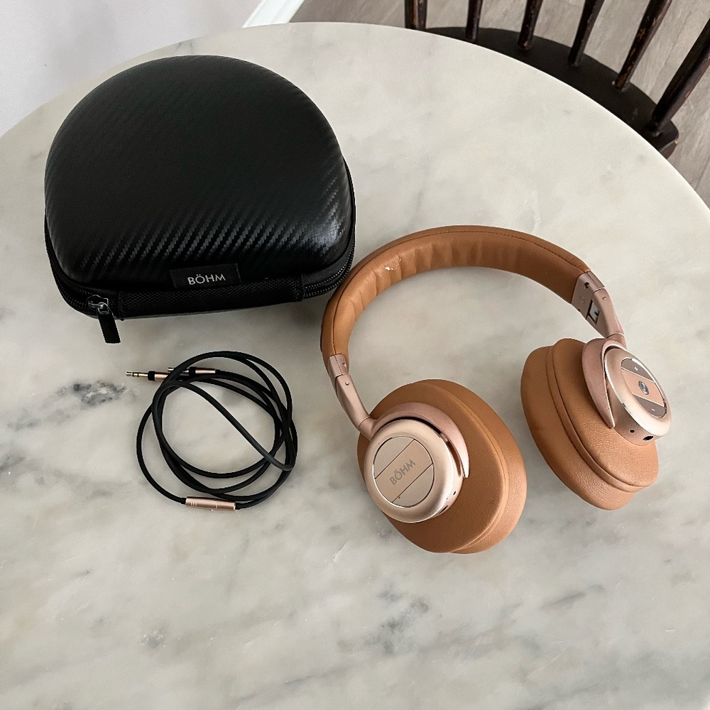 BÖHM Wireless Bluetooth Over Ear Headphones with Active Noise Cancelling
